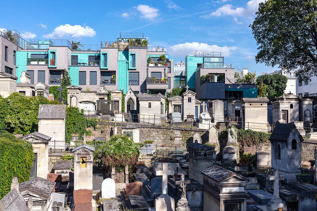 Frankreich, Paris, 18. Bezirk, Friedhof Montmartre