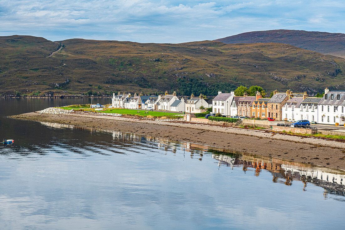 Town of Ullapool, Ross and Cromarty, Highlands, Scotland, United Kingdom, Europe