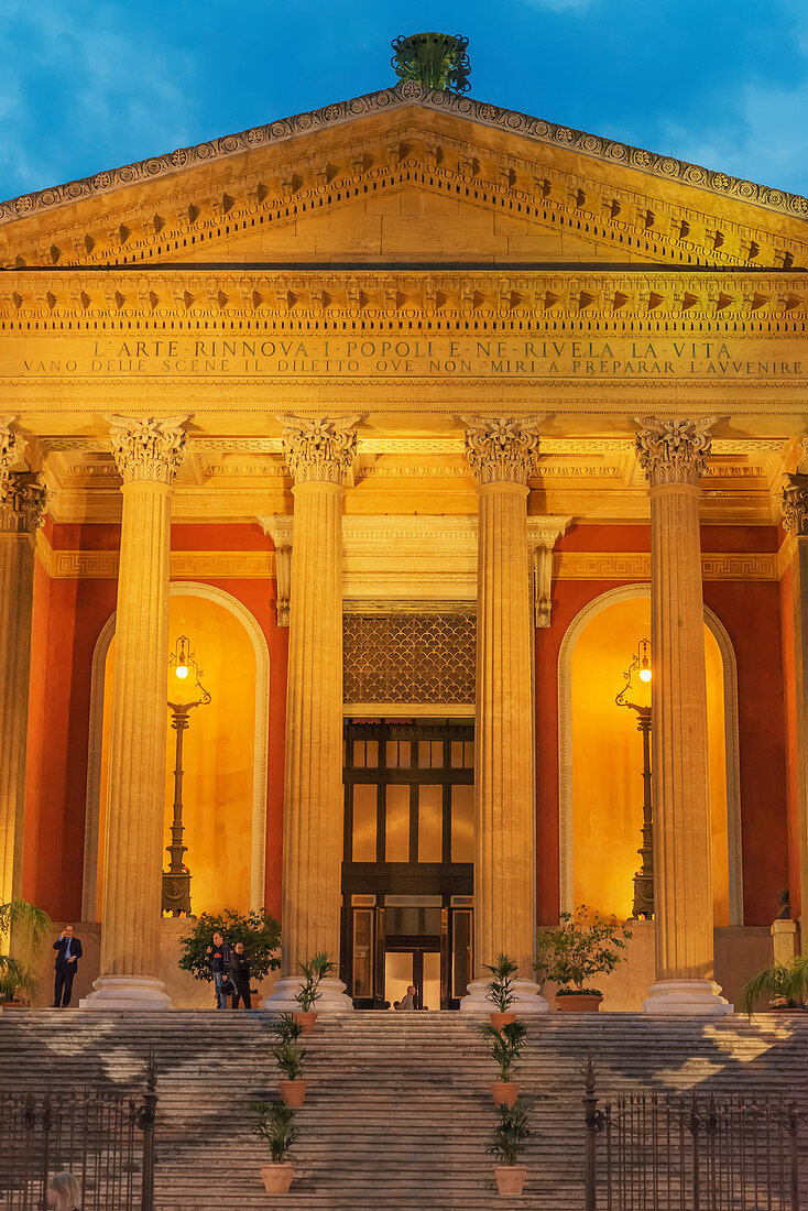 Teatro Massimo, Palermo, Sicily, Italy