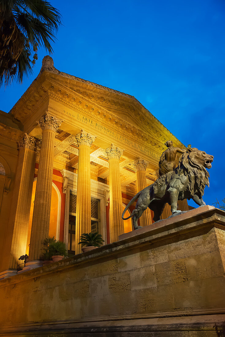 Teatro Massimo, Palermo, Sicily, Italy