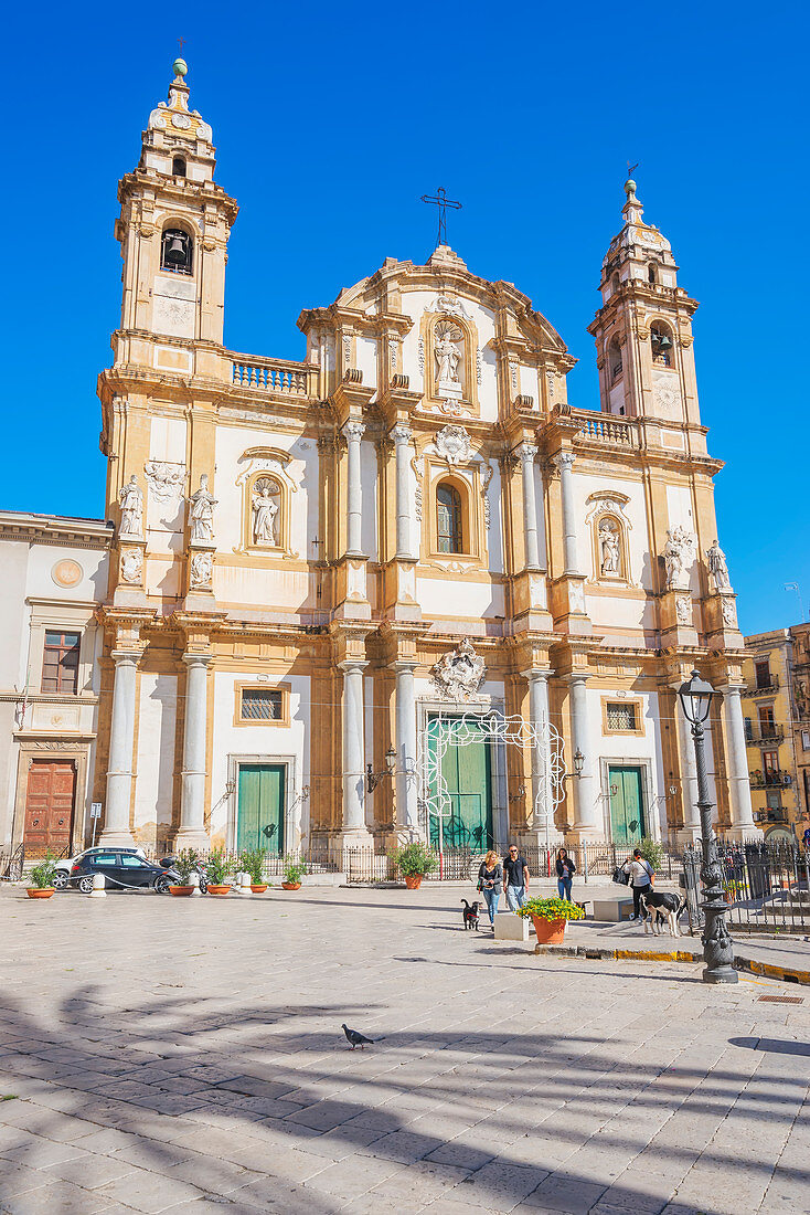 Kirche San Domenico, Palermo, Sizilien, Italien