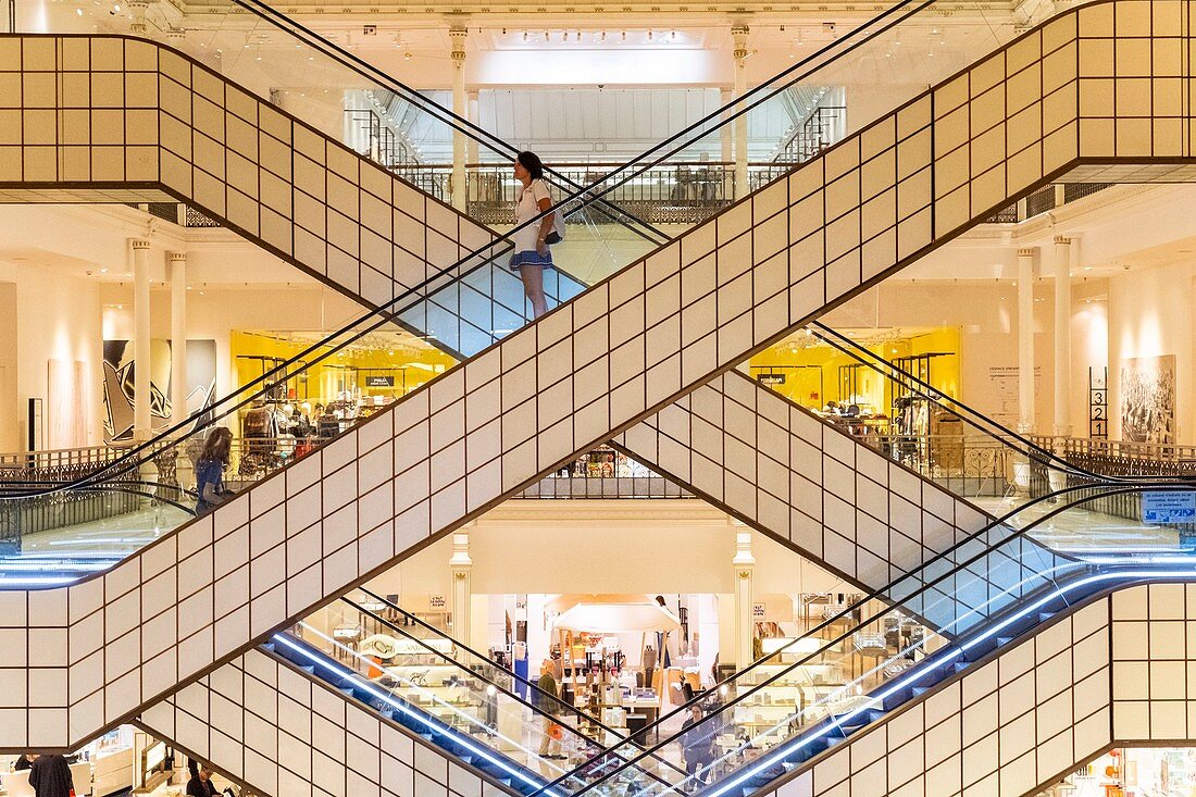 Le ''Bon Marché département store, Paris, France. - License, download or  print for £14.88, Photos