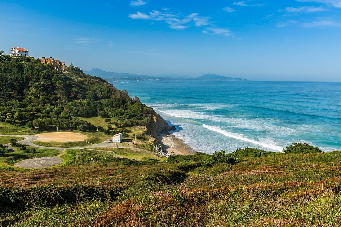 Frankreich, Pyrenäen Atlantiques, Bask Land, Bidart, Plage d'Erretegia