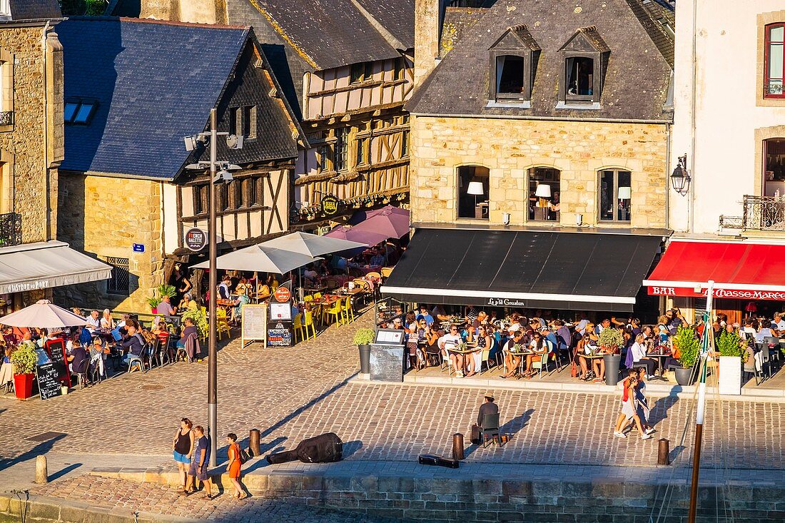 Frankreich, Morbihan, Golf von Morbihan, Auray, Hafen von Saint-Goustan