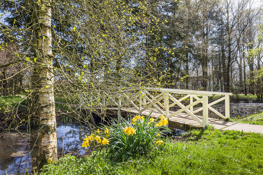 Haubarg Hochdorfer Garten in Tating, Nord-Friesland, Schleswig-Holstein