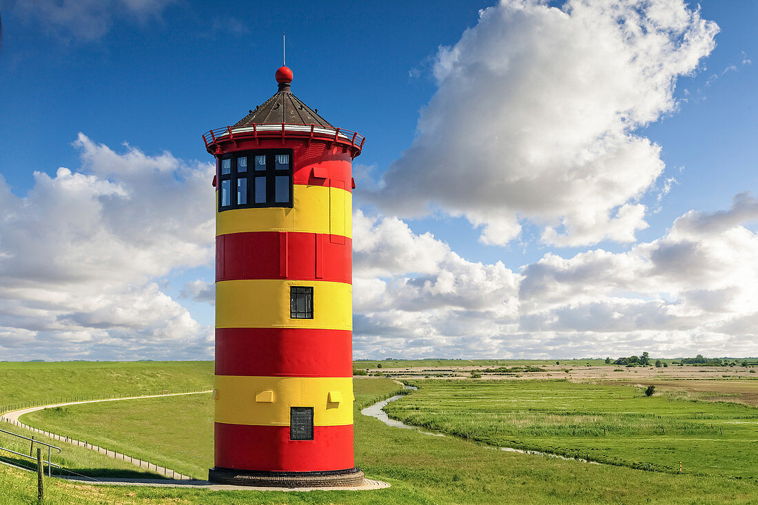 Pilsumer Leuchtturm, Krummhörn, Ost-Friesland, Niedersachsen