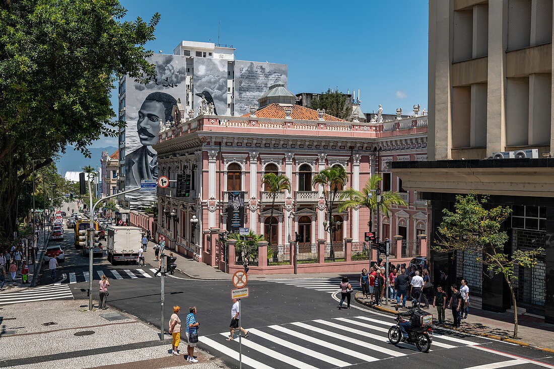 The Cruz e Sousa Palace and Santa Catarina Museum of History, Florianopolis, Santa Catarina, Brazil, South America