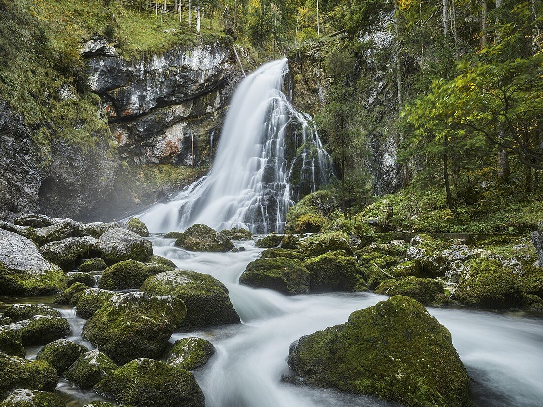 Gollinger Waterfall, Golling, Salzburg, Austria