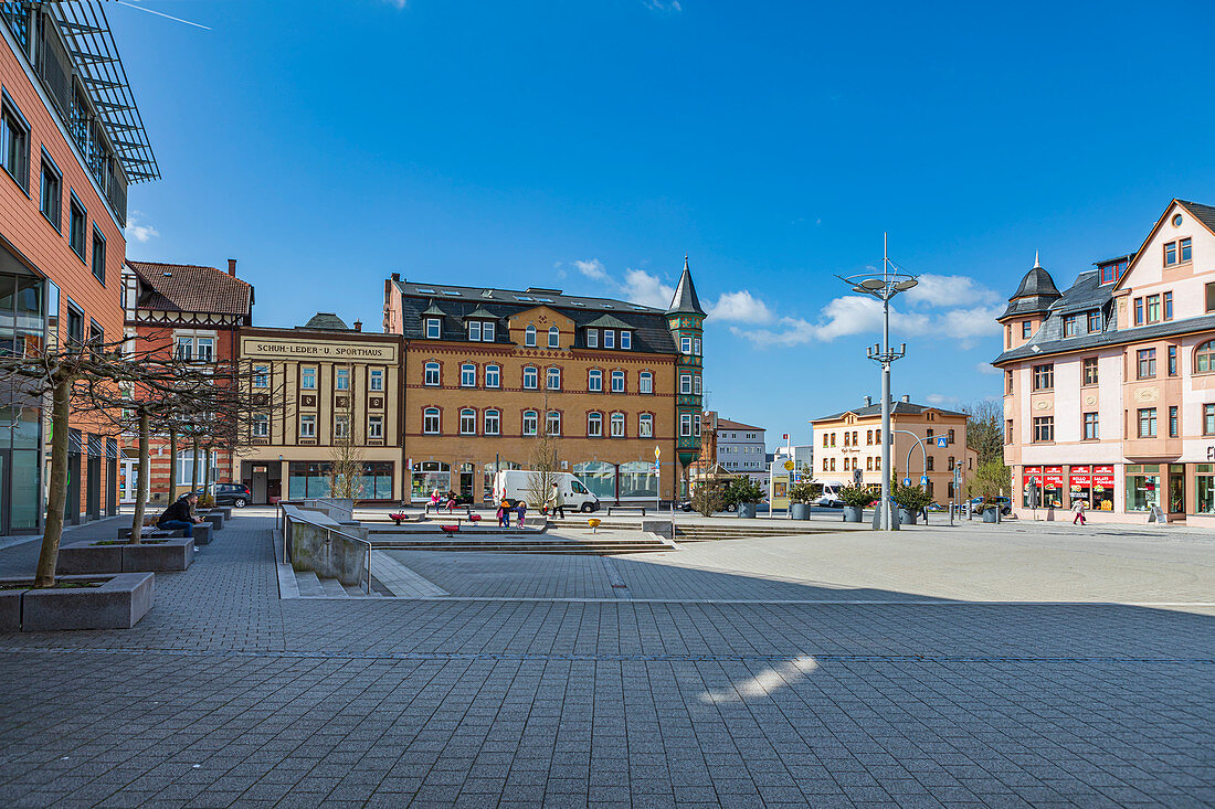 Piko Platz in Sonneberg, Thuringia, Germany