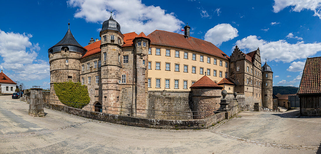 Festung Rosenberg in Kronach, Bayern, Deutschland