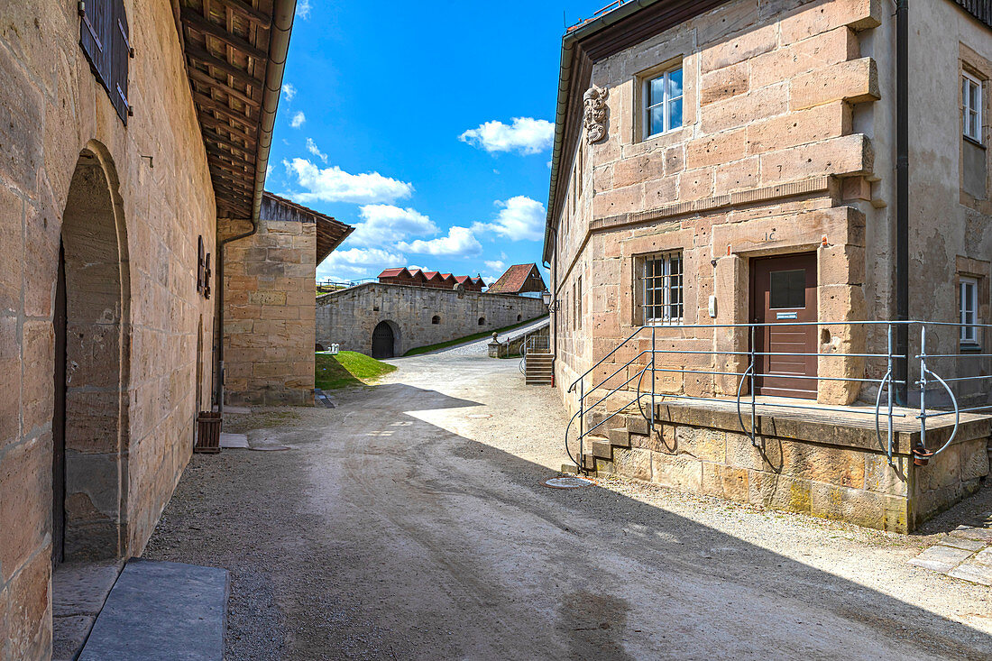 Rosenburg Fortress in Kronach, Bavaria, Germany