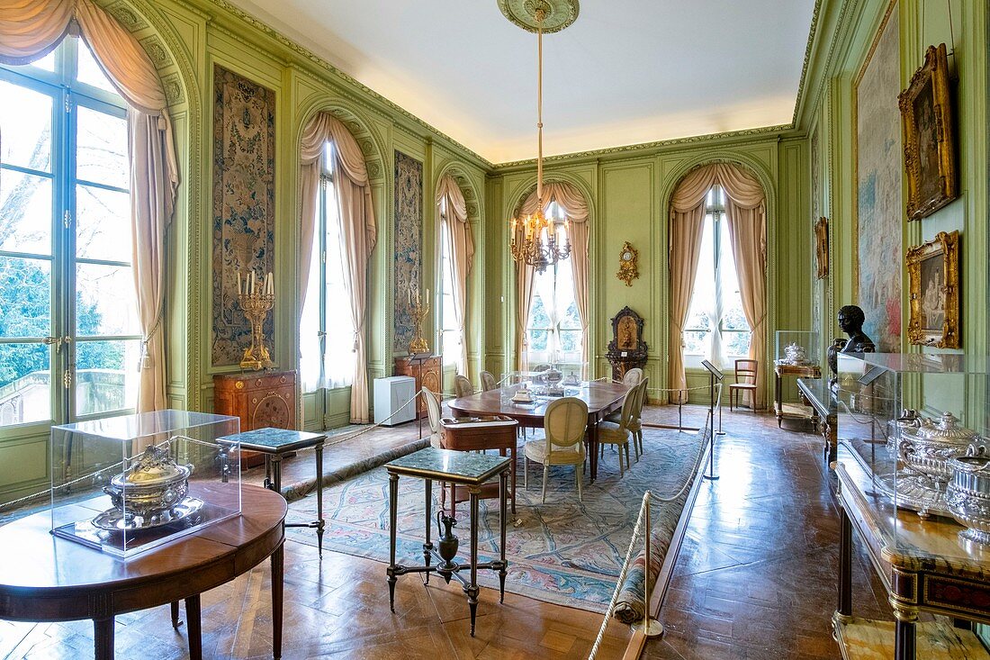 Frankreich, Paris, Nissim Museum von Camondo, der Speisesaal