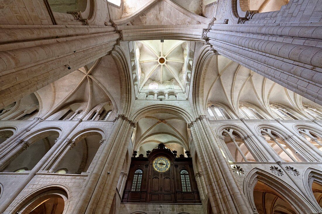 Frankreich, Calvados, Caen, Abbaye aux Hommes (Männerabtei), Abteikirche Saint Etienne