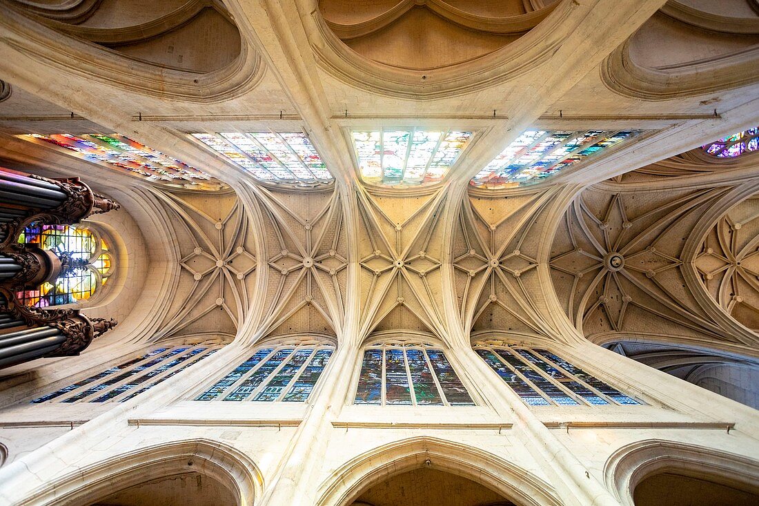 Frankreich, Paris, Saint-Gervais-Platz, Saint-Gervais-Saint-Protais-Kirche