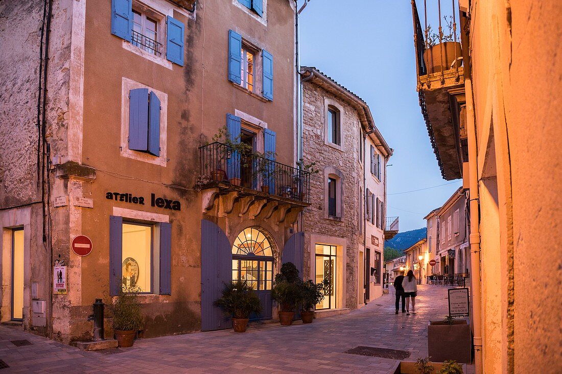 France, Vaucluse, regional natural park of Luberon, Ménerbes, labeled the Most Beautiful Villages of France
