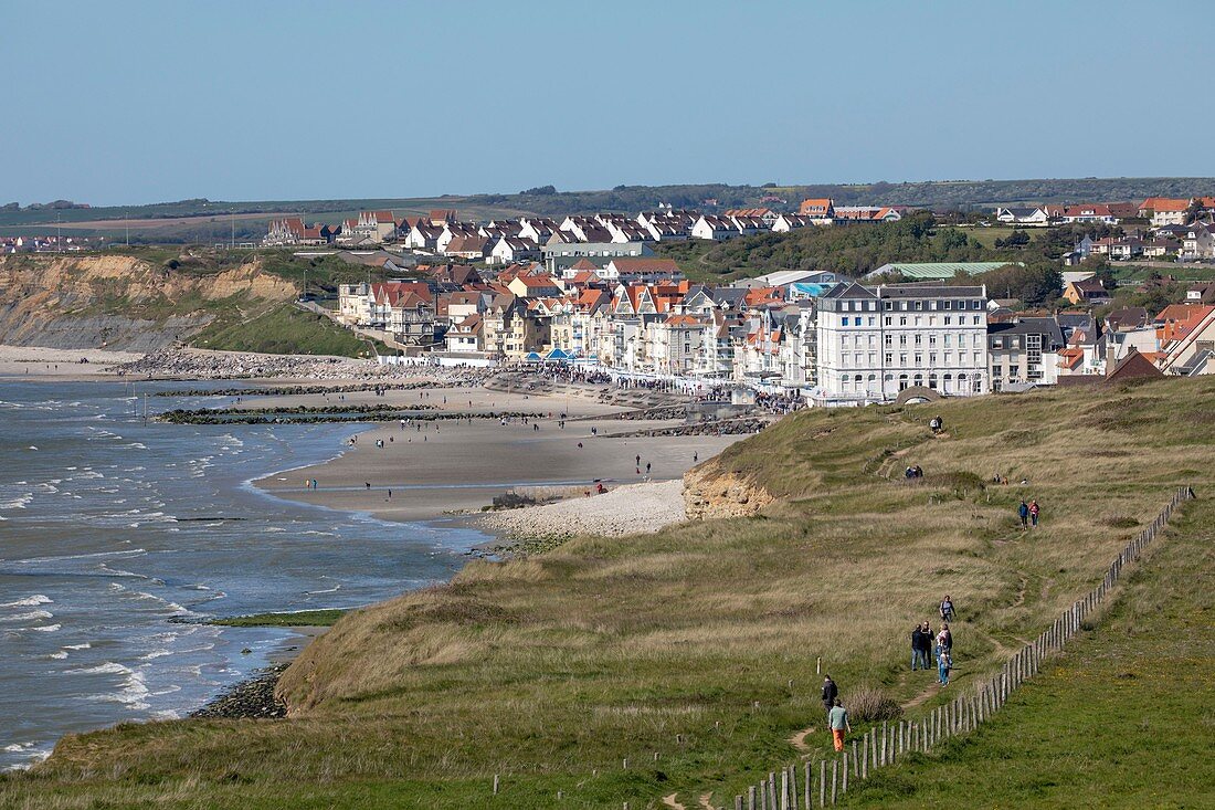 Frankreich, Pas de Calais, Opale Küste, Wimereux, GR Küstenweg