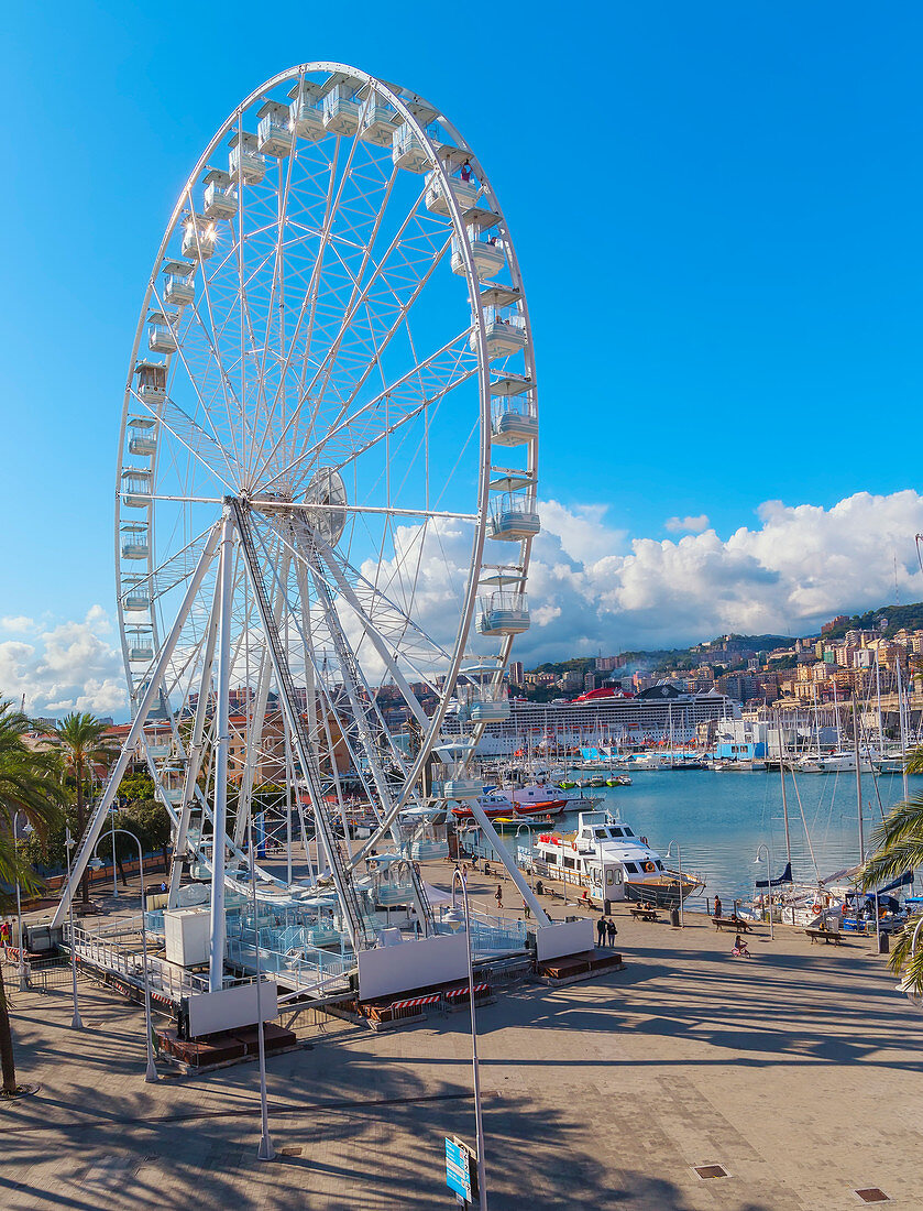 Porto Antico (alter Hafen), Genua, Ligurien, Italien, Europa