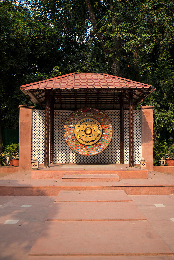 Gandhi Smriti, Memorial Museum für Mahatma Gandhi und Ort des Attentats, Neu-Delhi, Indien, Asien