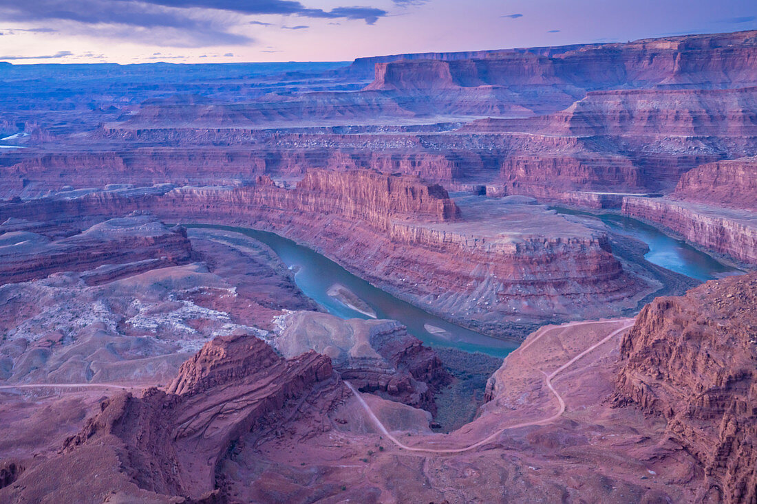 Canyon view from Dead Horse Point State Park, Utah, United States of America, North America
