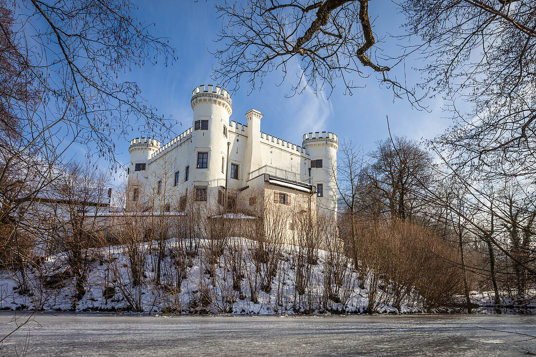 Schloss Marzoll bei Bad Reichenhall, Oberbayern, Bayern, Deutschland