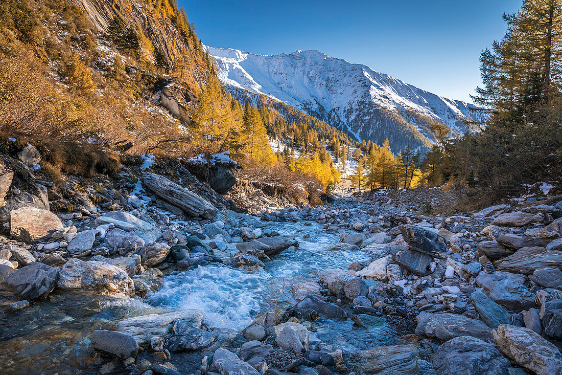 Ködnitzbach in Ködnitztal, Kals am Großglockner, East Tyrol, Tyrol, Austria