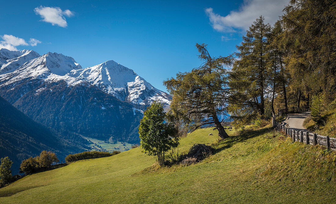 View from Zedlacher Paradies into Virgental, East Tyrol, Tyrol, Austria