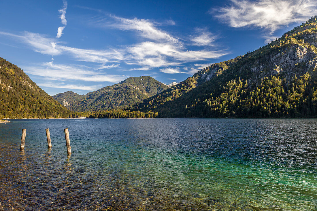 Plansee near Reutte in Tirol, Tyrol, Austria