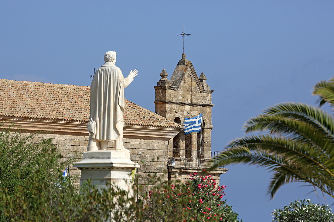 Byzantisnische Agios Nikolaos-Kirche am Solomos-Square, Zakynthos Stadt, Insel Zakynthos, Ionische Inseln, Griechenland