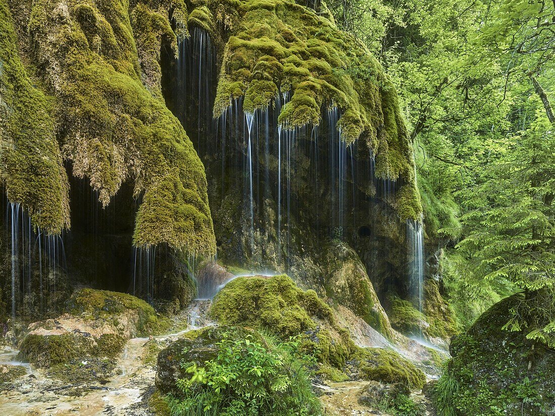 Schleierfälle, Bayern, Deutschland