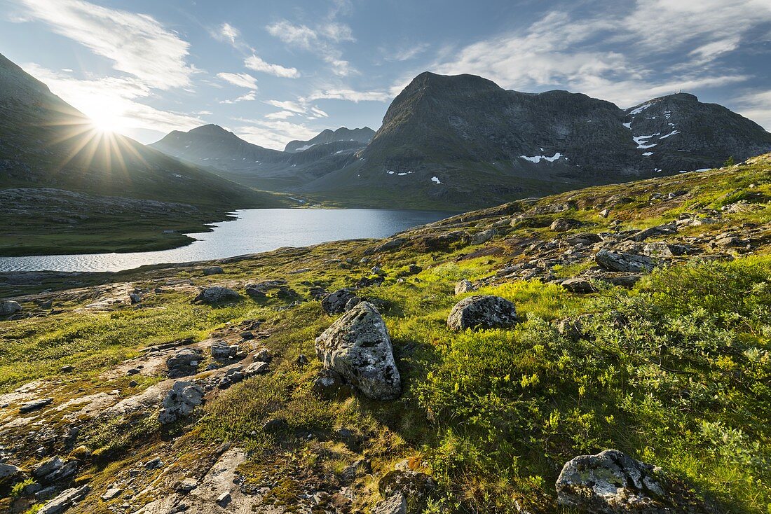 Skafjellenden, Alnesvatnet, Trollheimen, More og Romsdal, Norwegen