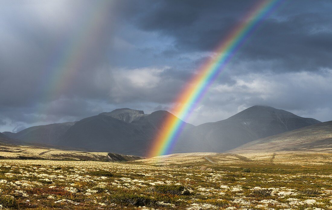Rainbow, Rondane National Park, Oppland, Norway