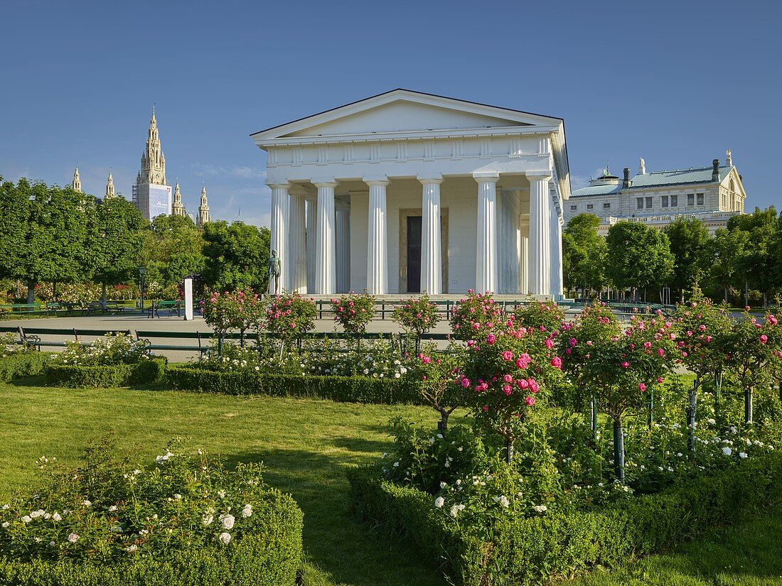 Theseustempel, Volksgarten, 1. Bezirk Innere Stadt, Wien, Österreich