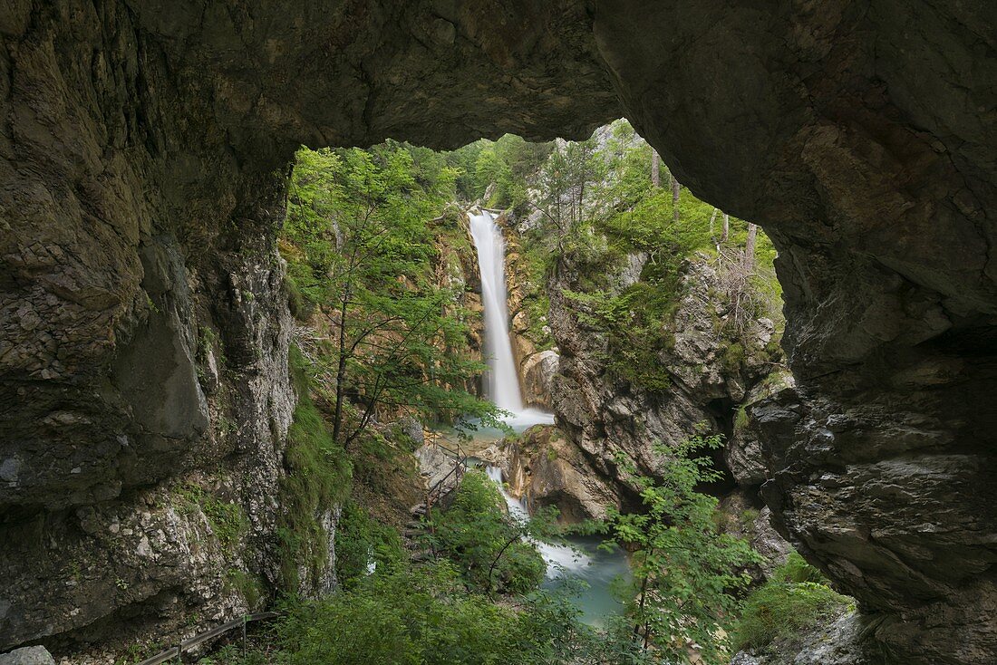 Tschaukofall, Tscheppaschlucht, Kärnten, Österreich