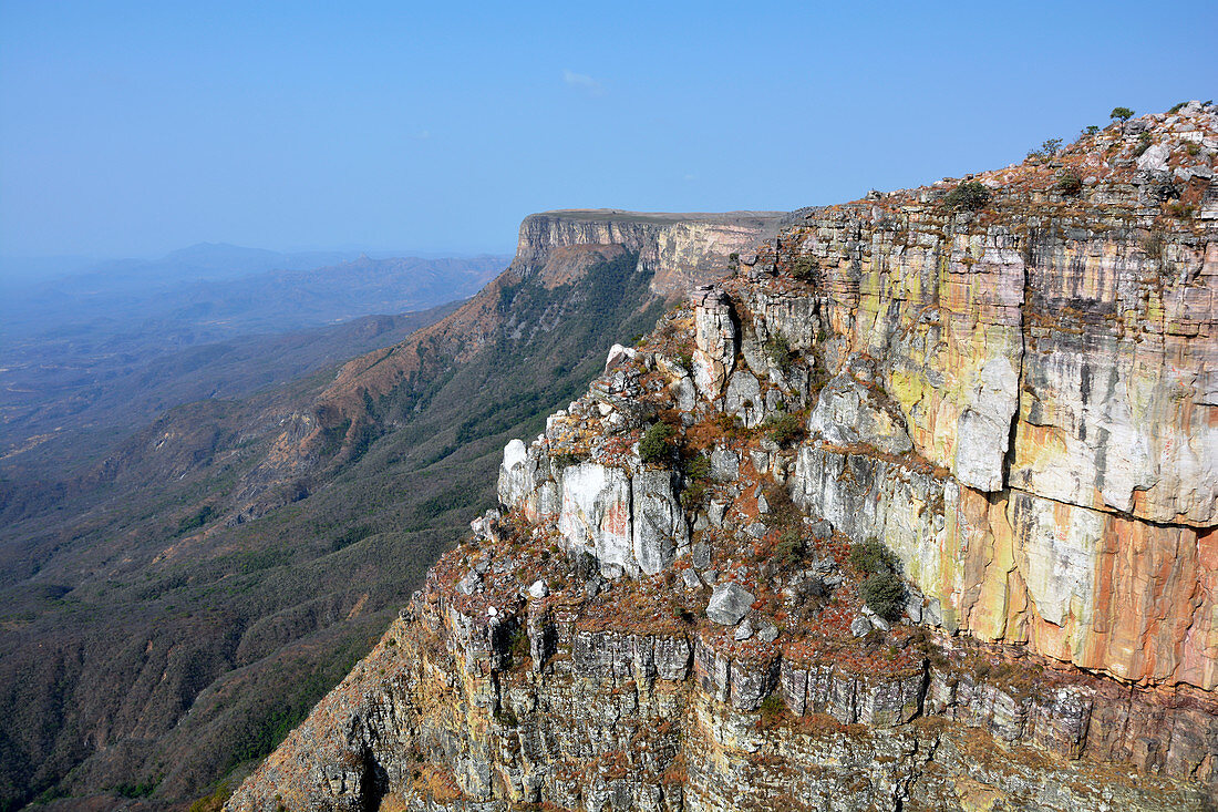 Angola; Namibe Province; on the border with Huila Province; The Serra da Leba massif near the Tundavala Gorge