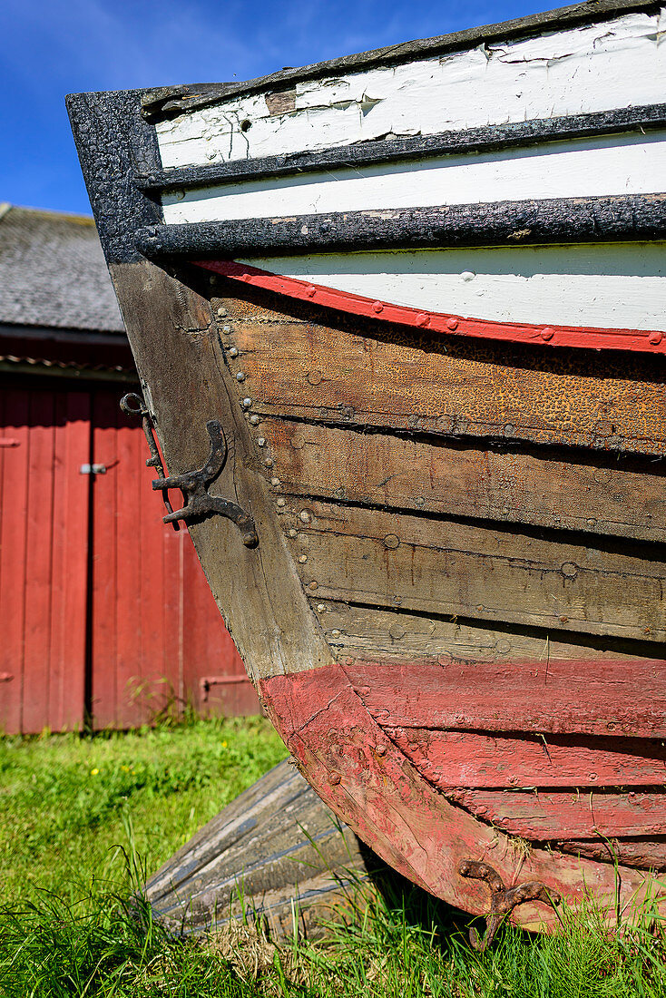 Museum und Bootswerft für Nordlandboote, Viking Museet Stadsbygd, Landkreis Trondelag, Norwegen