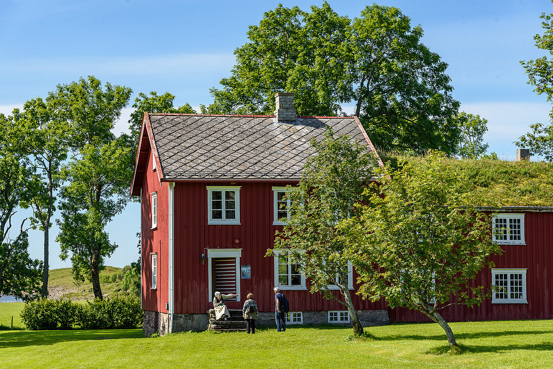 Home of Petter Dass at the Petter Dass Museum, Alstahaug, Norway