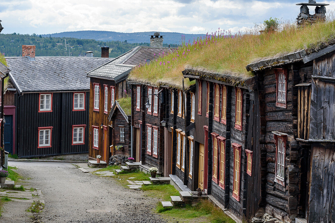 Bergbaustadt Røros: Bergstaden … – Bild Kaufen – 71369632 Lookphotos