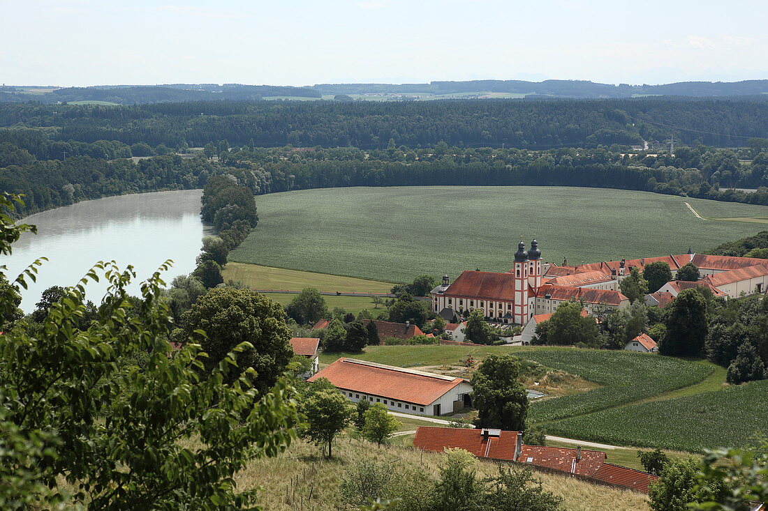 Franziskanerkloster Au am Inn, Oberbayern, Bayern, Deutschland