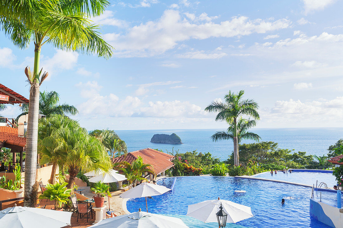 Hotel Parador Resort And Spa mit Blick auf den Pazifischen Ozean, Nationalpark Manuel Antonio, Quepos, Costa Rica