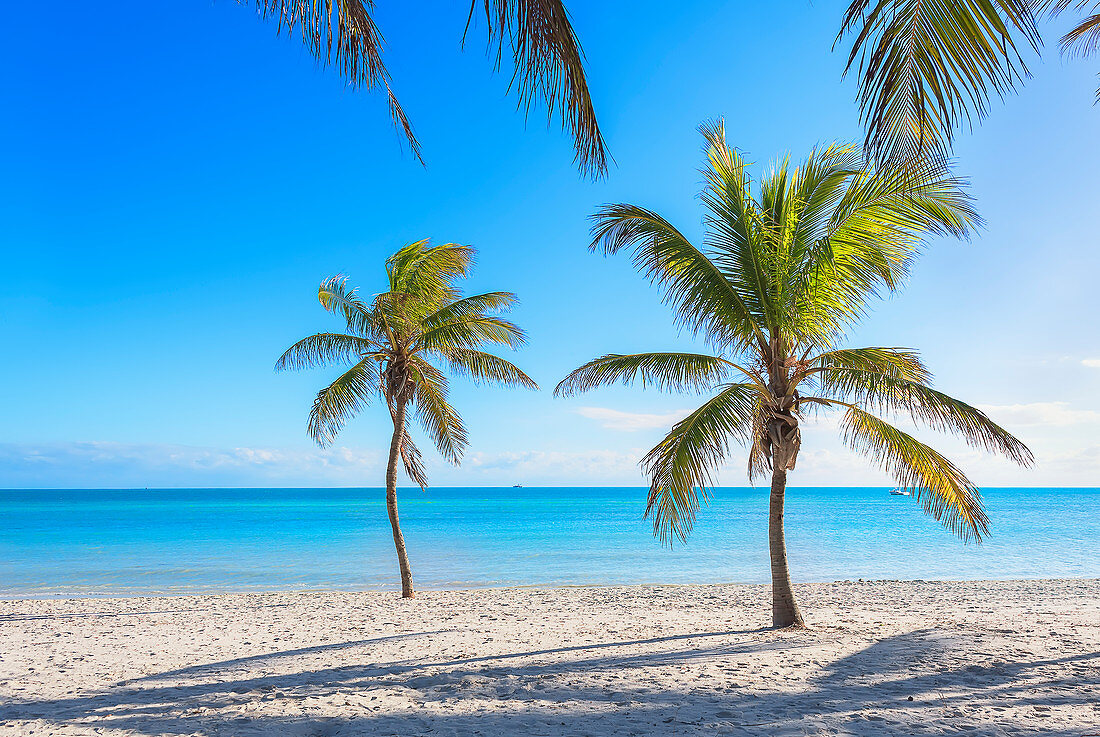 Smathers beach, Key West, Florida, USA 