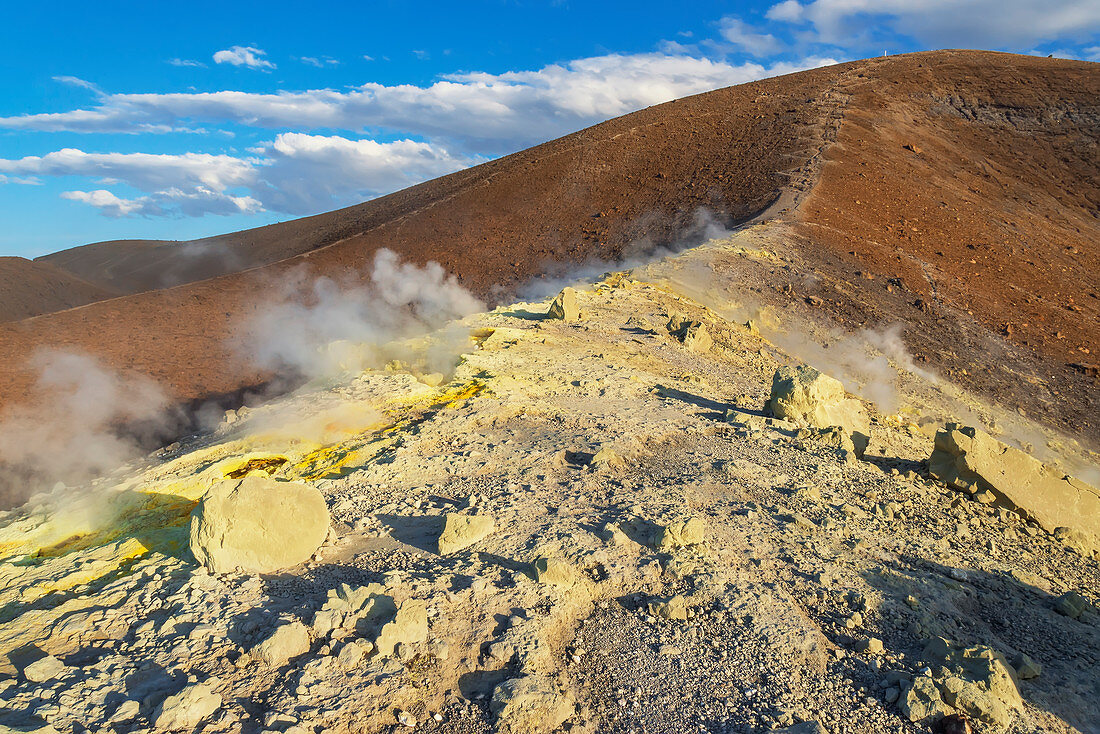 Gran Gratere, Vulcano Island, Aeolian Islands, Sicily, Italy