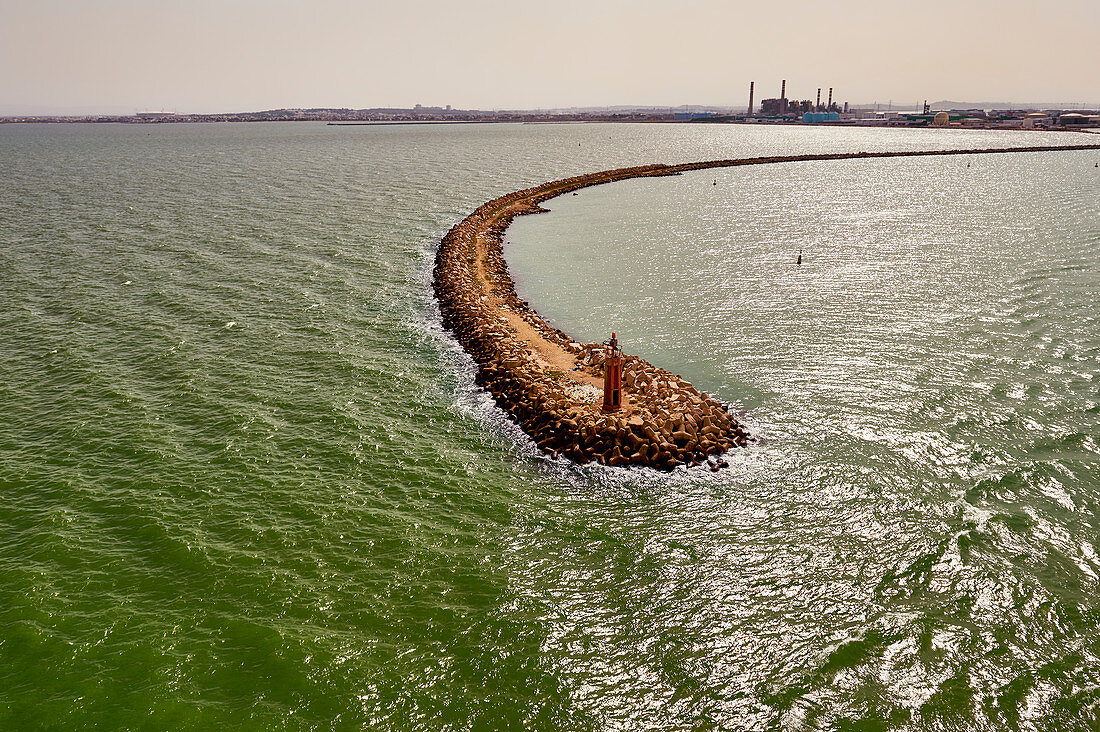 Port entrance Tunis