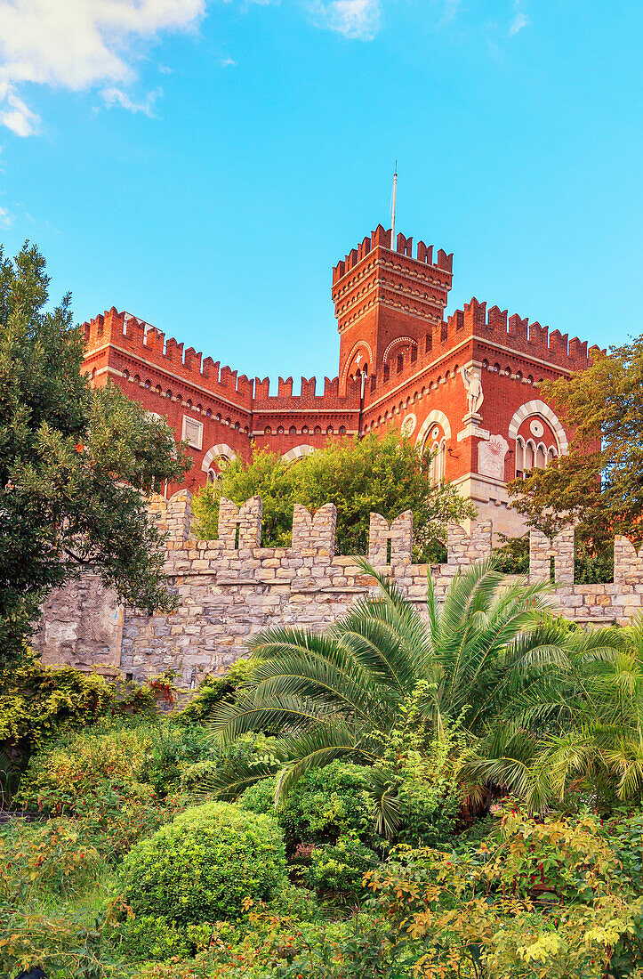 Schloss D'Albertis, Genua, Ligurien, Italien