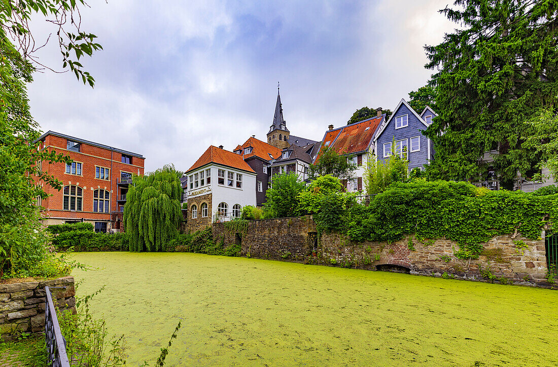 Mühlengraben in Essen-Kettwig, Nordrhein-Westfalen, Deutschland