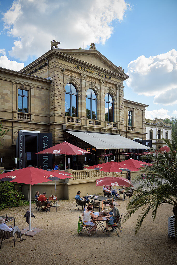 Spielbank Bad Kissingen, UNESCO Weltkulturerbe „Bedeutende Kurstädte Europas“, Unterfranken, Bayern, Deutschland