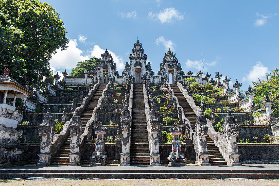 Pura Lempuyang Tempeltreppe, Bali, Indonesien, Südostasien, Asien
