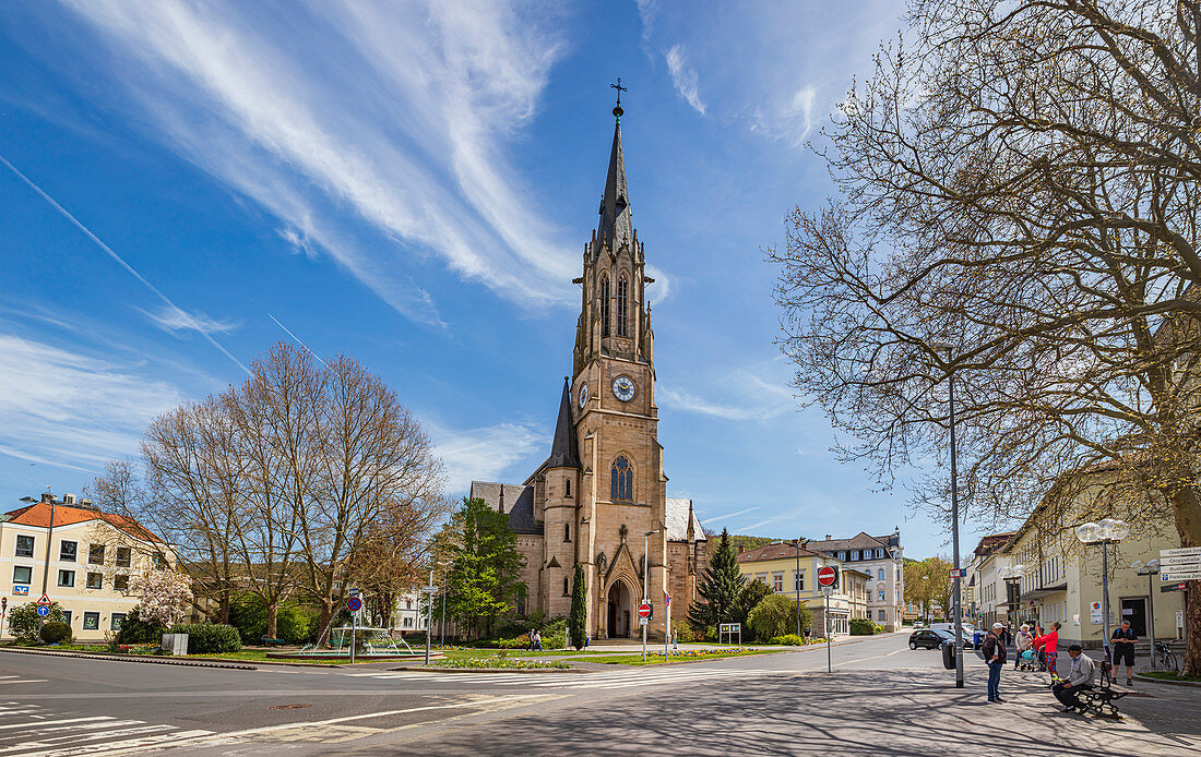 Herz Jesu Church in Bad Kissingen, Bavaria, Germany