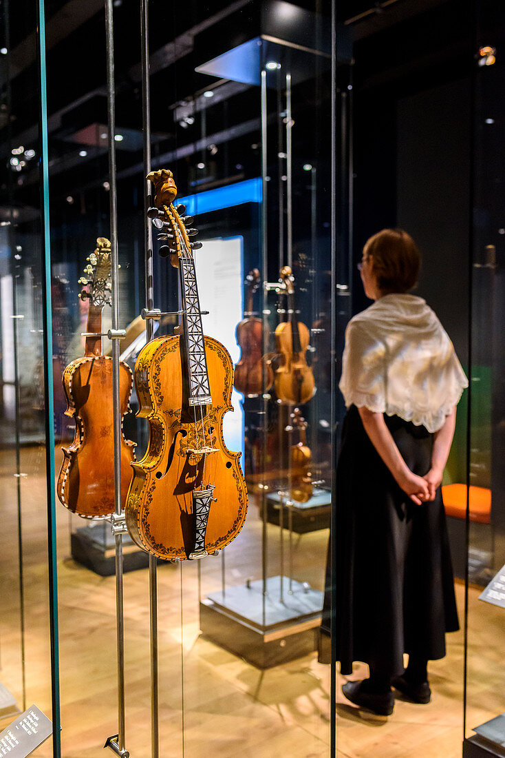 Instrument exhibition in the Ringve Music Museum, Trondheim, Norway