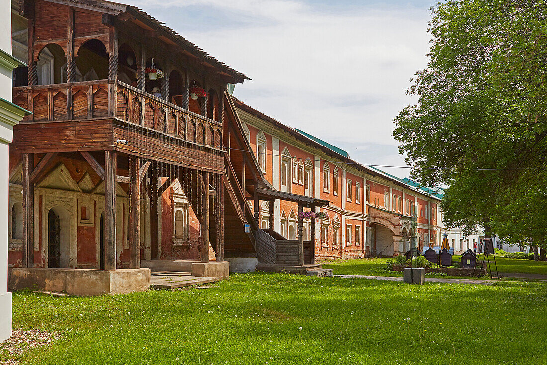 Ensemble of the Savior Transfiguration Monastery in Yaroslavl, Unesco World Heritage, Volga, Golden Ring, Yaroslavl Oblast, Russia, Europe