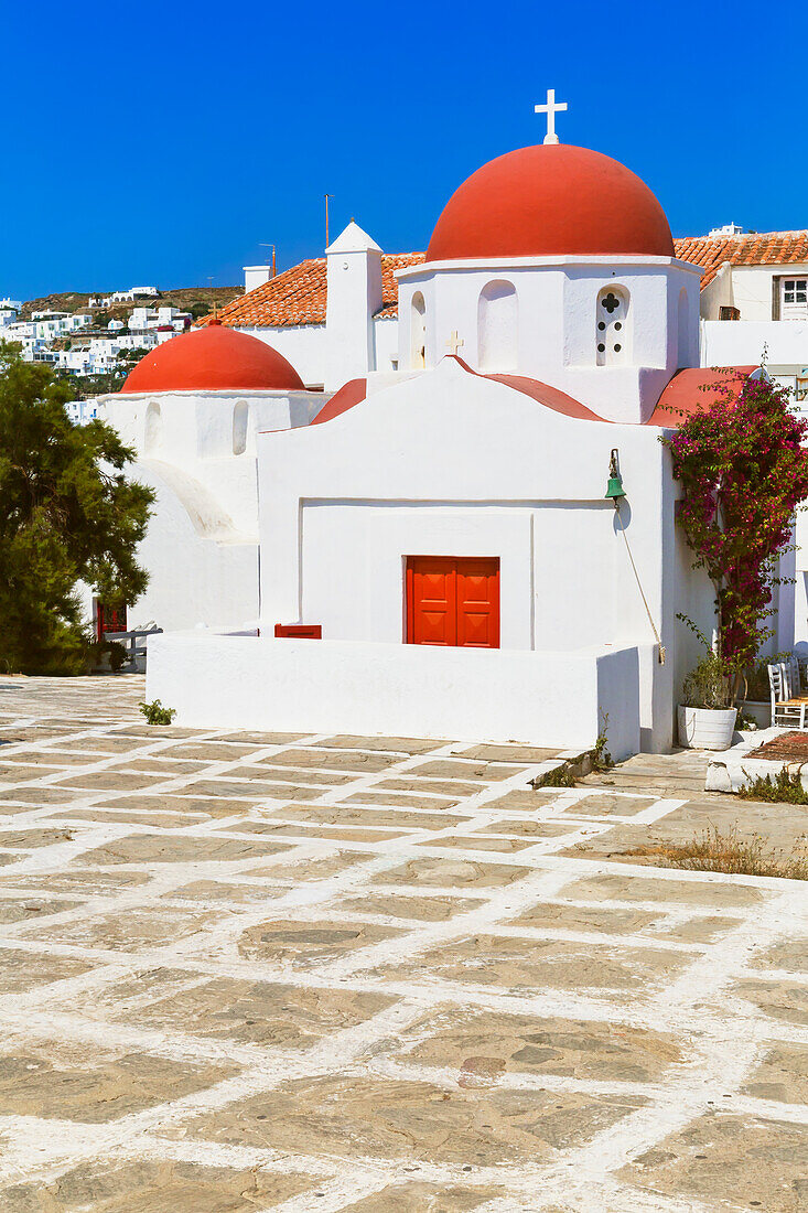 Griechisch-orthodoxe Kapelle, Mykonos-Stadt, Mykonos, Kykladen, Griechenland